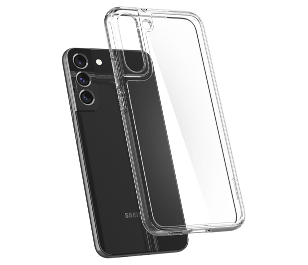 SPIGEN Etui ULTRA HYBRID do Samsung S22 CRYSTAL CLEAR ACS03988 - 721598 - zdjęcie 5